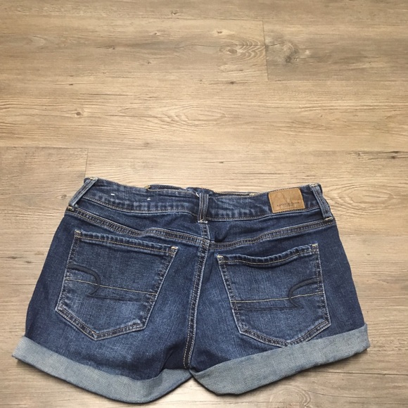 American eagle denim stretch shorts with cuff - Picture 7 of 7